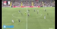 疯狂浪费机会，巴列卡诺球员德弗鲁托斯2分钟内2次失单刀